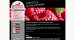 Desktop Screenshot of frischecenter-burkowski.de